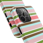 Sweet Candy Stripes iPhone Case