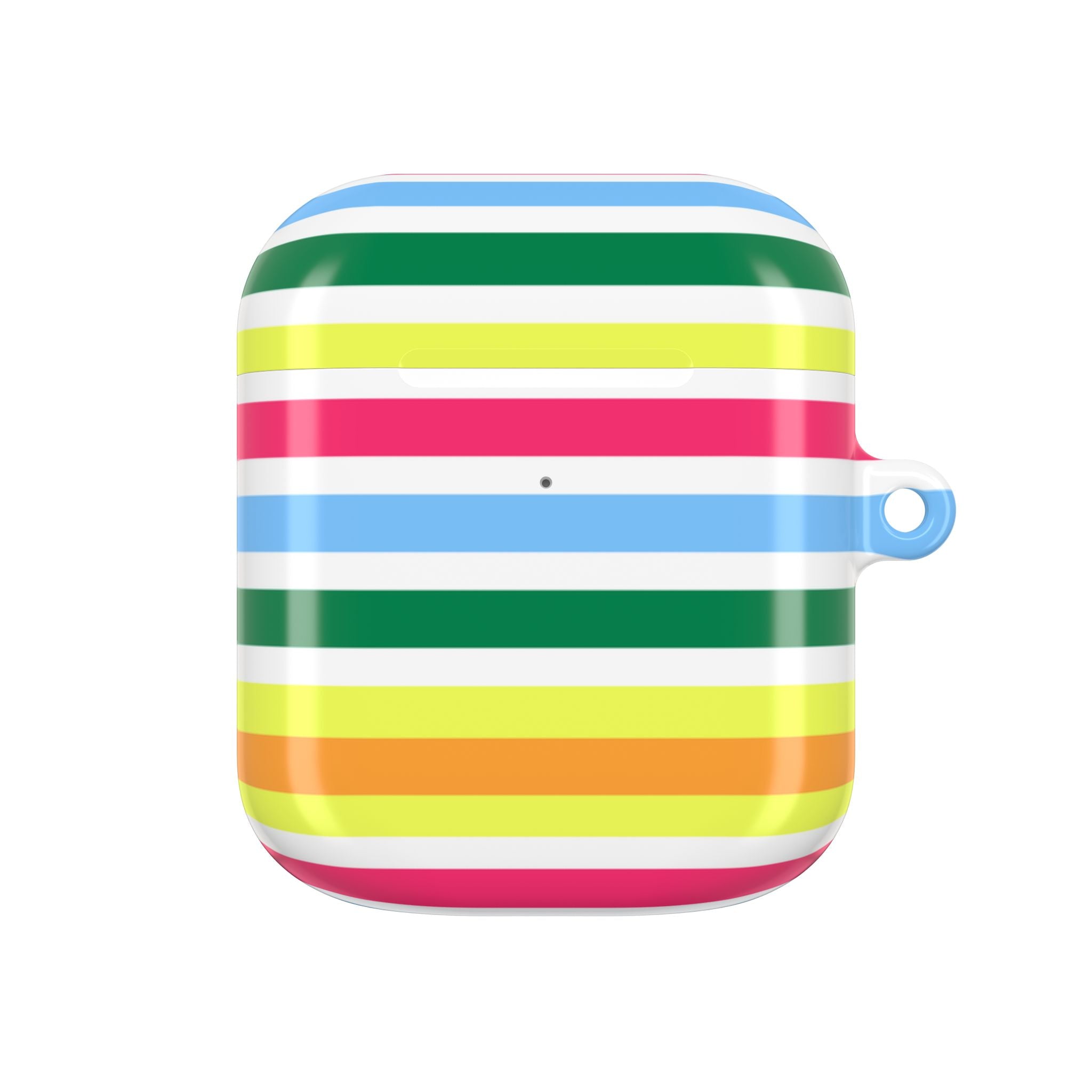Rainbow Sorbet Stripe AirPods Case