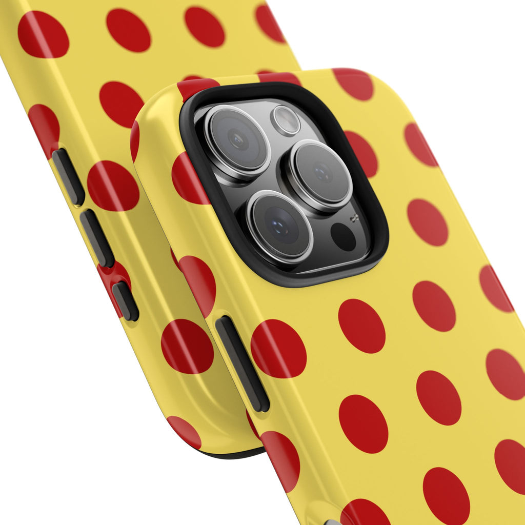Big Polka Dot | Yellow and Red