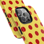 Big Polka Dot | Yellow and Red