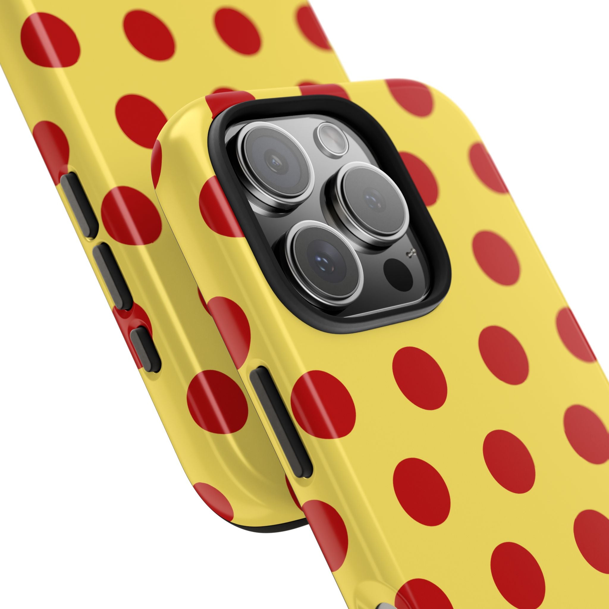 Big Polka Dot | Yellow and Red
