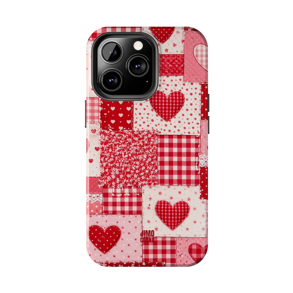 Patchwork Heart iPhone Case