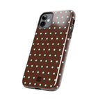 Polka Dot | Brown and Blue