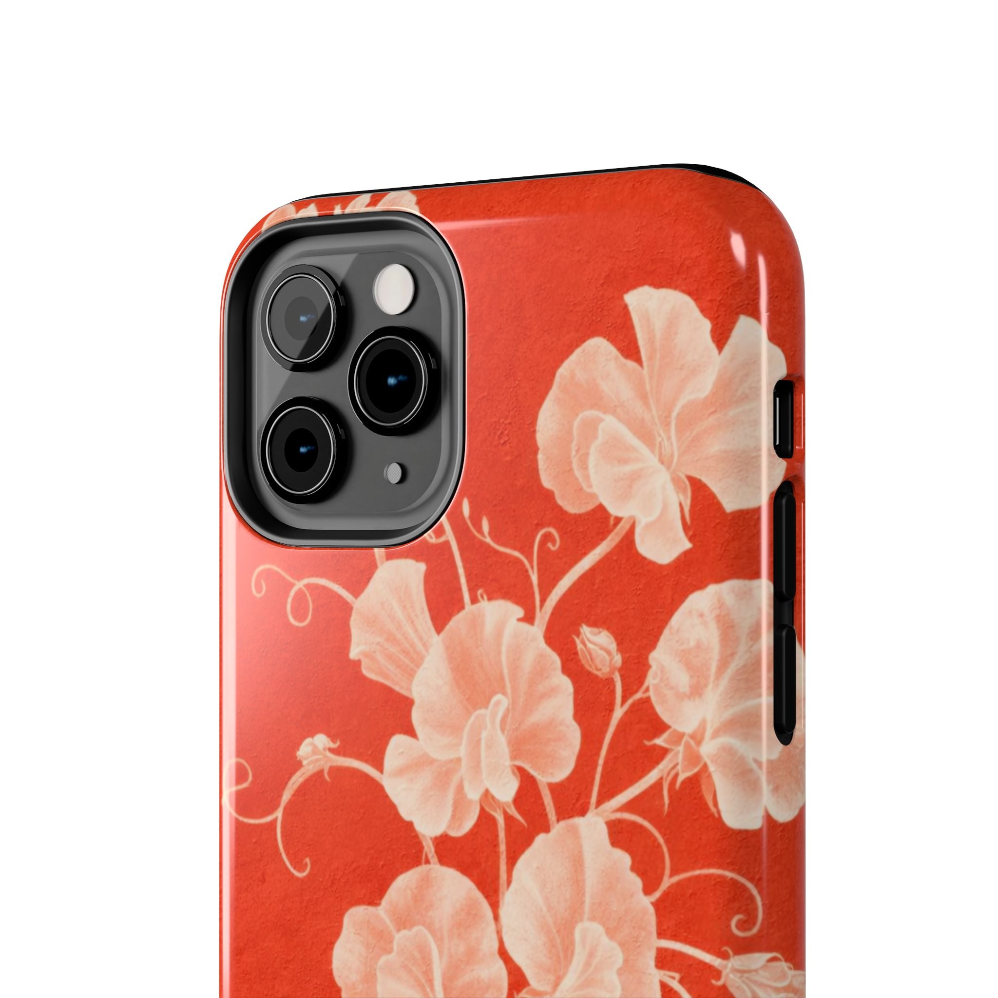 Red Flora iPhone Case