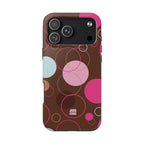 Spiral Pop iPhone Case | Brown