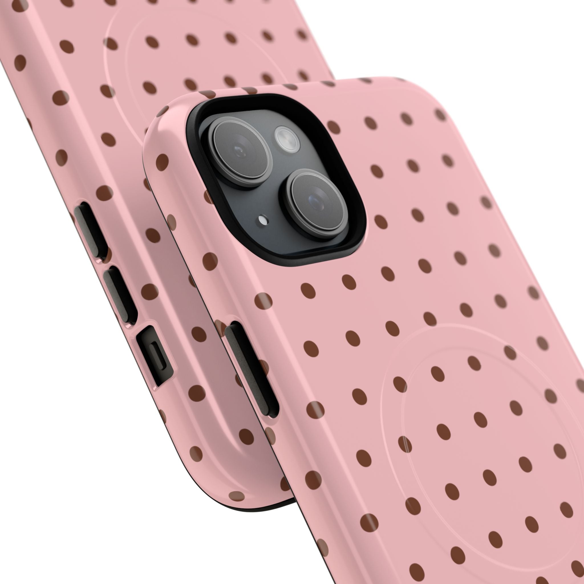 Polka Dot | Pink and Brown