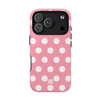 Big Polka Dot | Pink and White