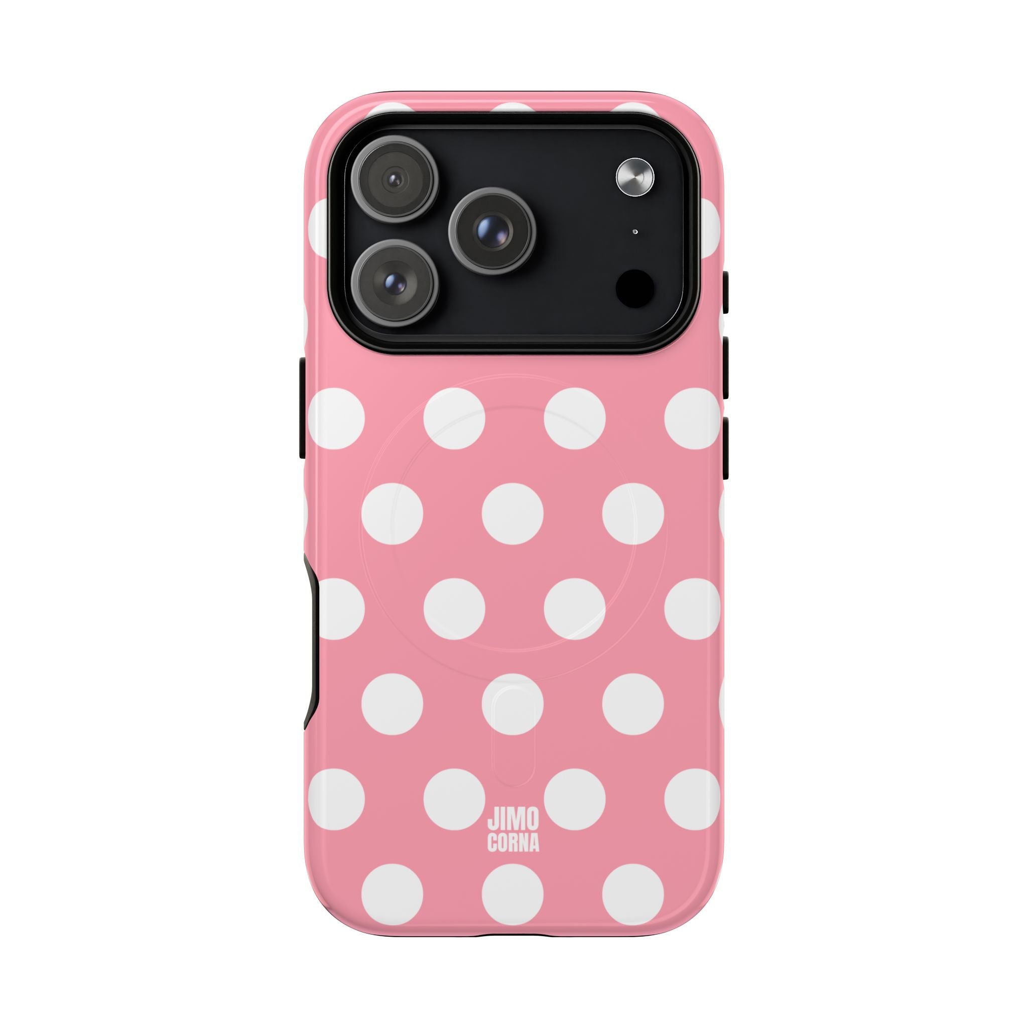 Big Polka Dot | Pink and White