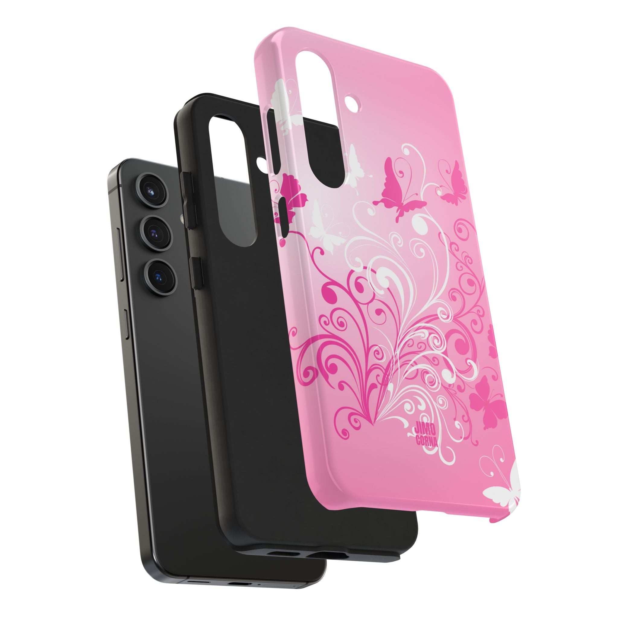 Pink Flutter Garden Samsung Galaxy Case