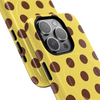 Big Polka Dot | Yellow and Brown