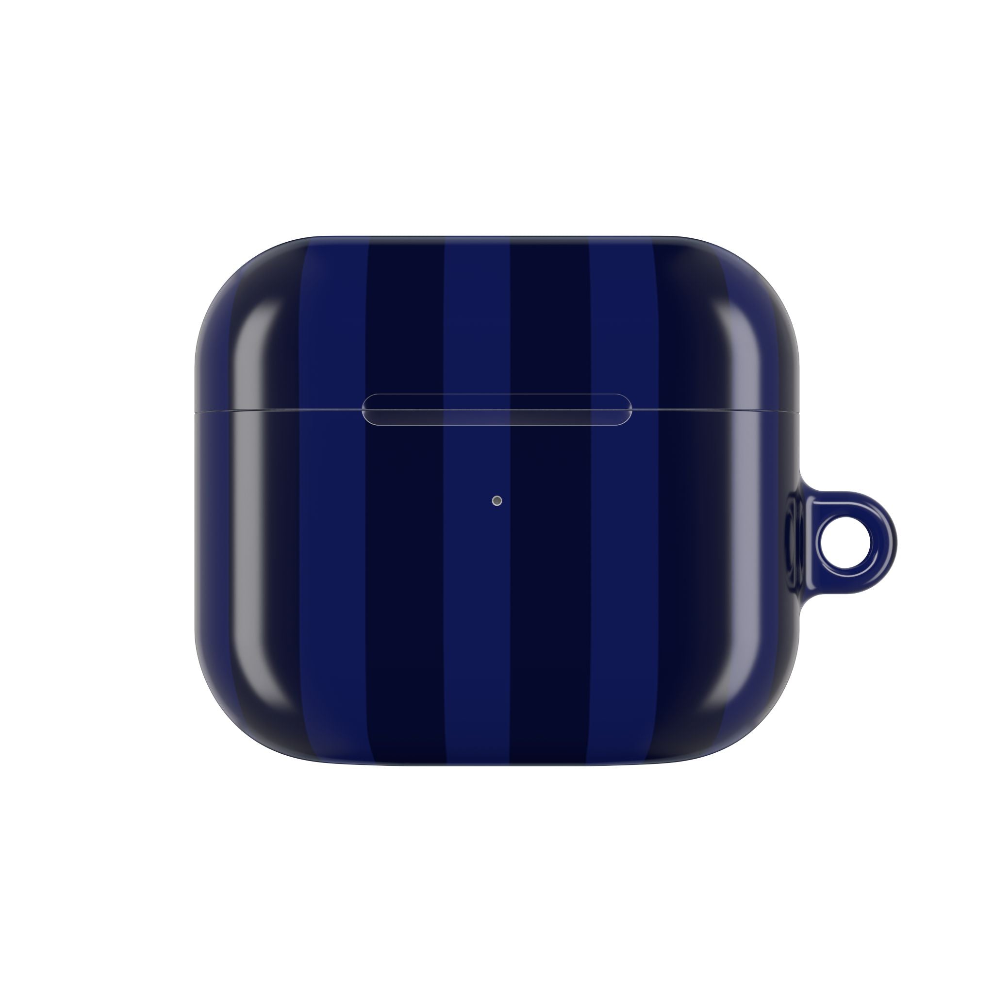 Bold Stripes AirPods Case | Navy Blue