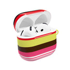 Berry Citrus Stripe AirPods Case