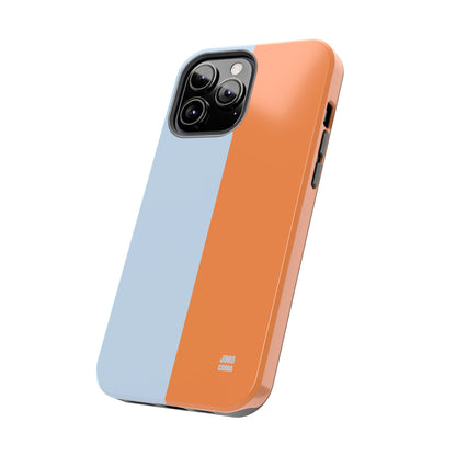 Orange and Blue Color Block