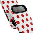 Big Polka Dot | White and Red