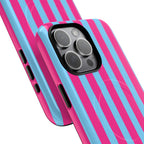 Bold Stripes MagSafe iPhone Case | Cotton Candy