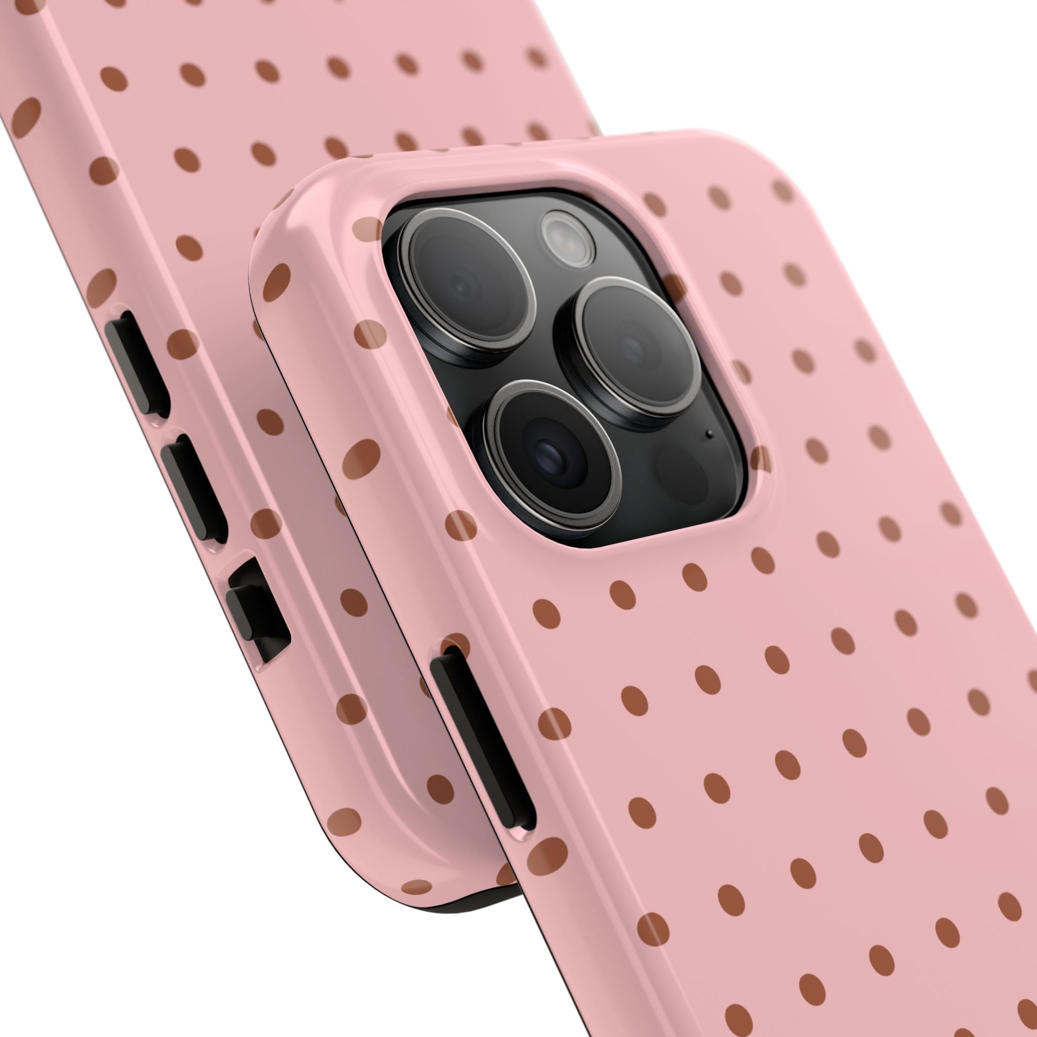 Polka Dot | Pink and Brown