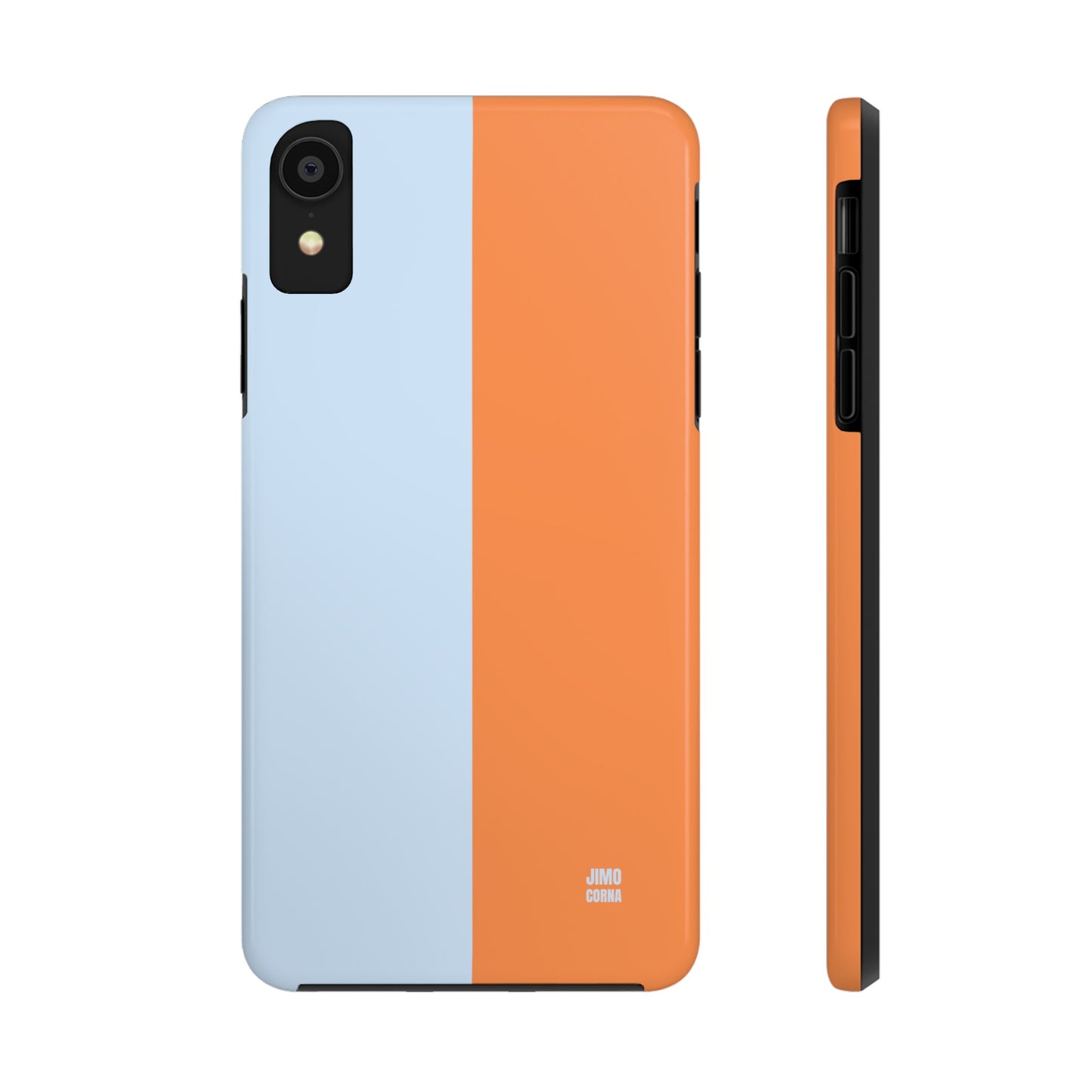 Orange and Blue Color Block