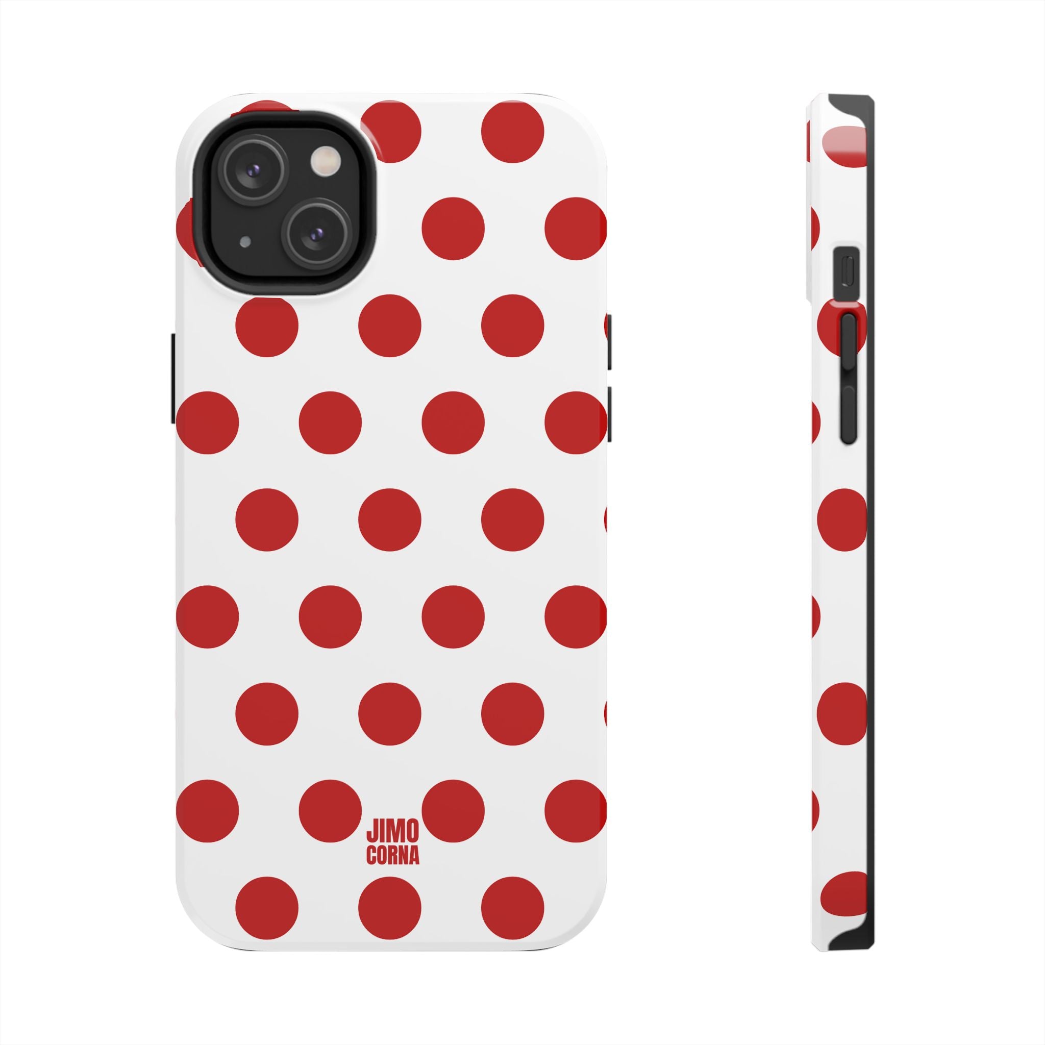 Big Polka Dot | White and Red