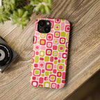 Bubble Pop Geometry iPhone Case