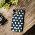 Big Polka Dot | Blue and Cream