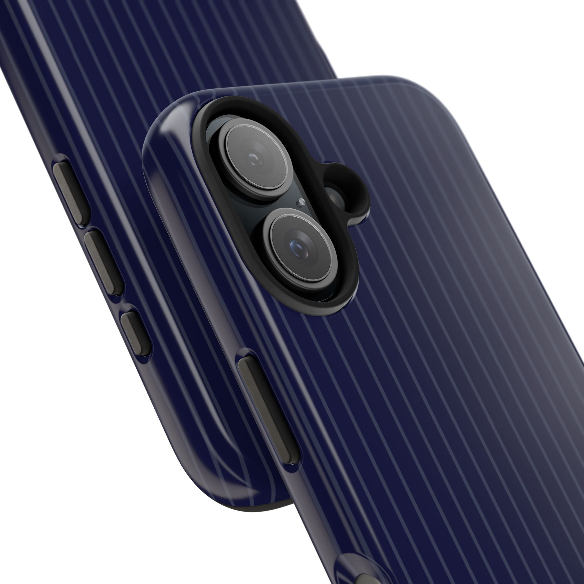 Navy Blue Soft Striped
