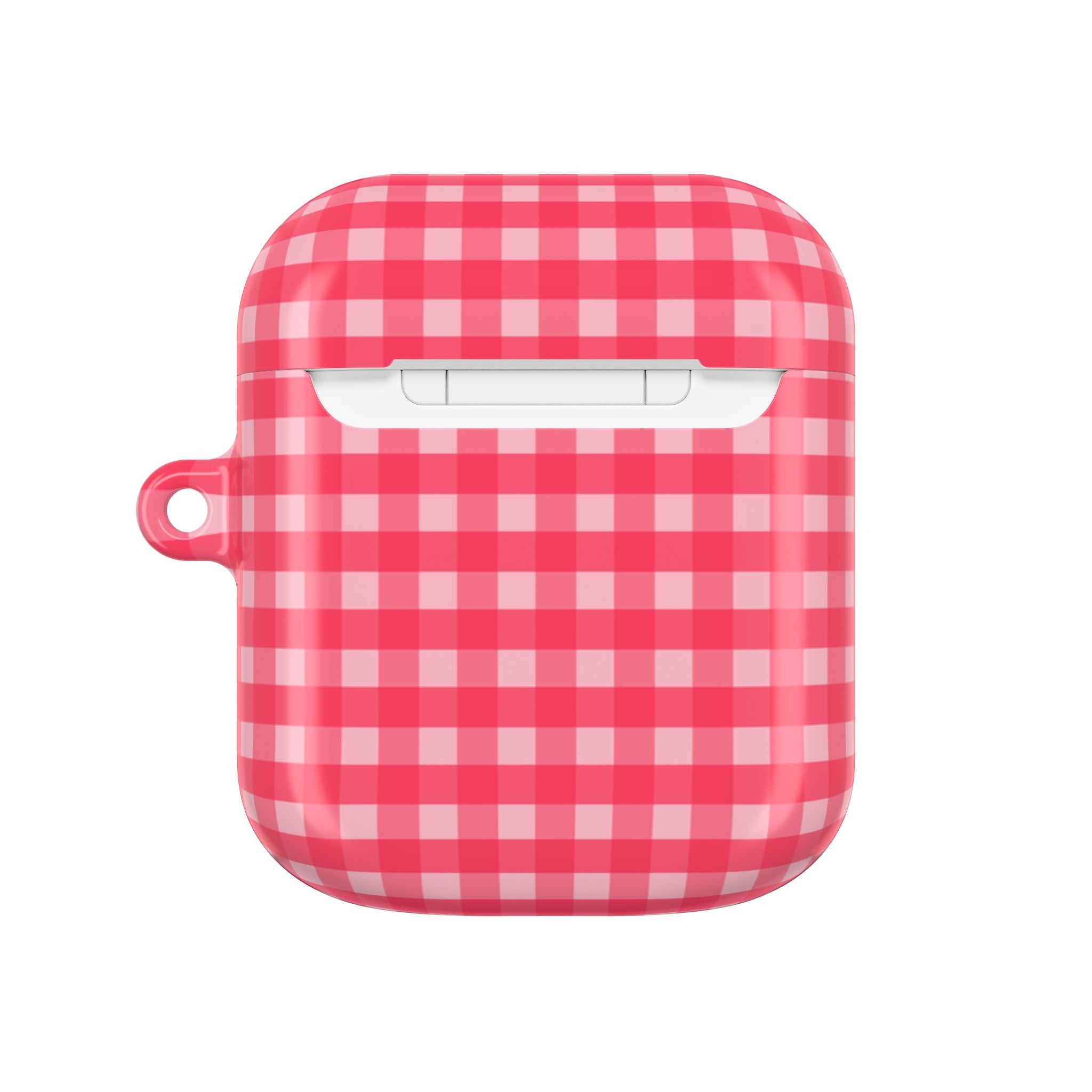 Farm Gingham AirPods Case | Hot Pink