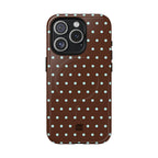 Polka Dot | Brown and Blue