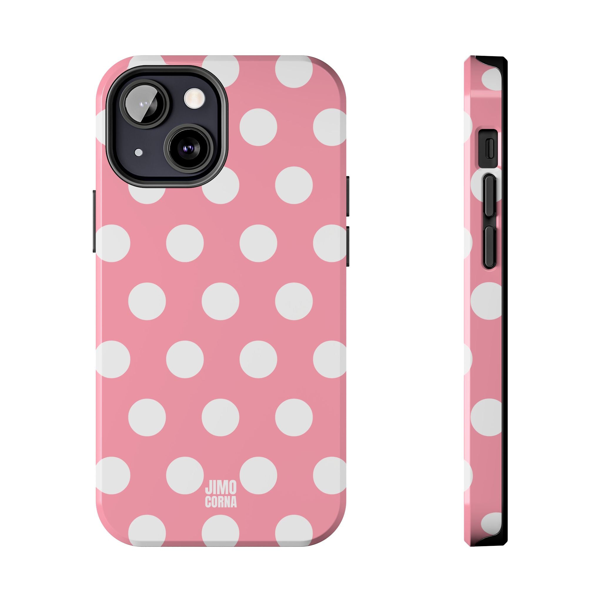 Big Polka Dot | Pink and White