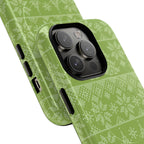 Holiday Knit | Green MagSafe iPhone Case