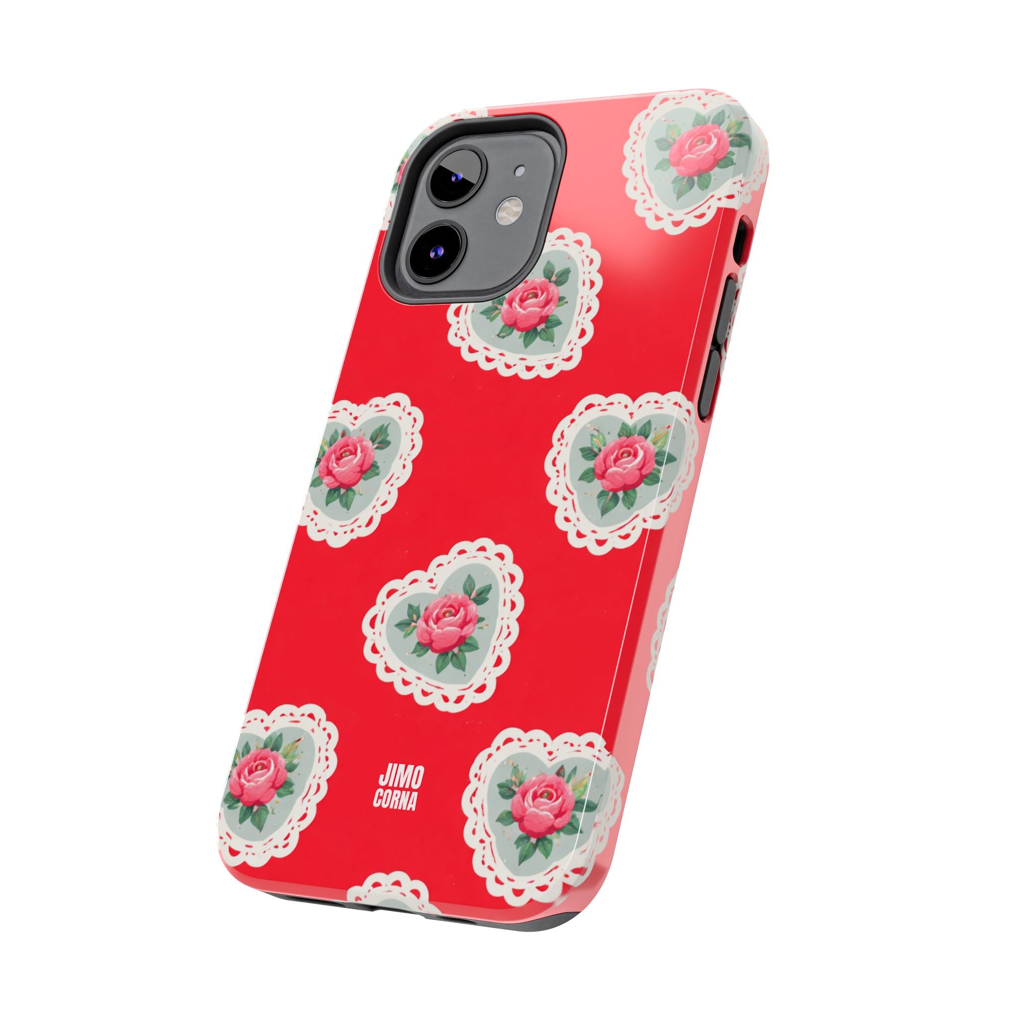 Rosy Lace iPhone Case