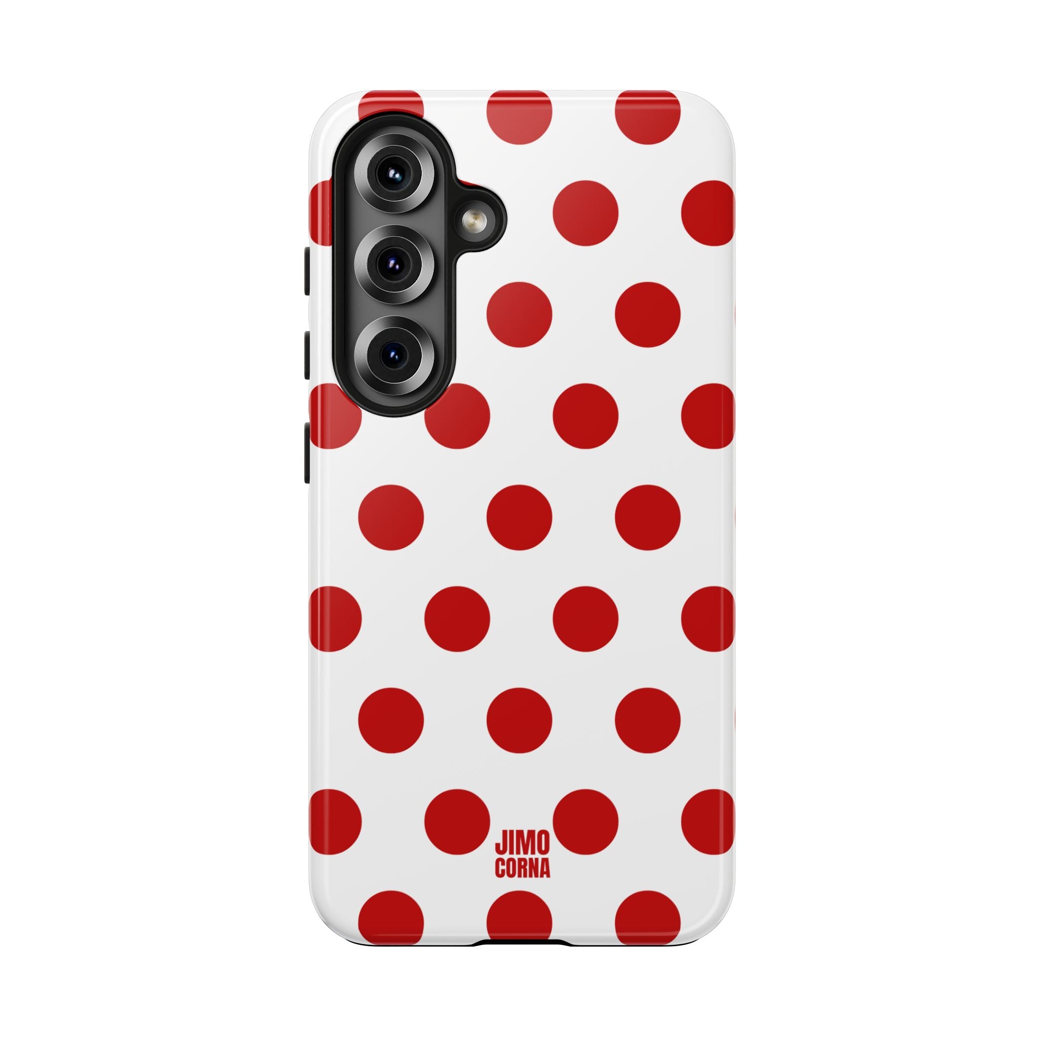 Big Polka Dot | White and Red