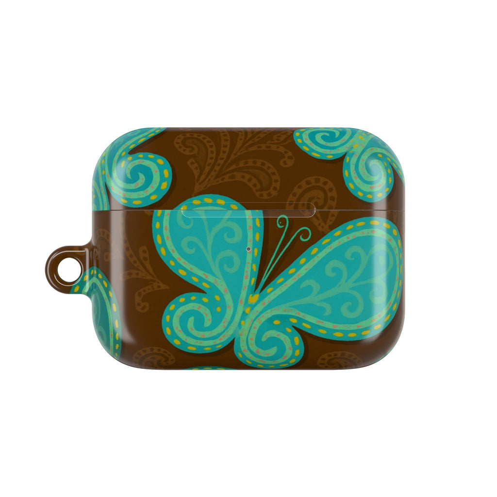 Cocoa Breeze Butterfly AirPods Case
