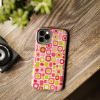 Bubble Pop Geometry iPhone Case