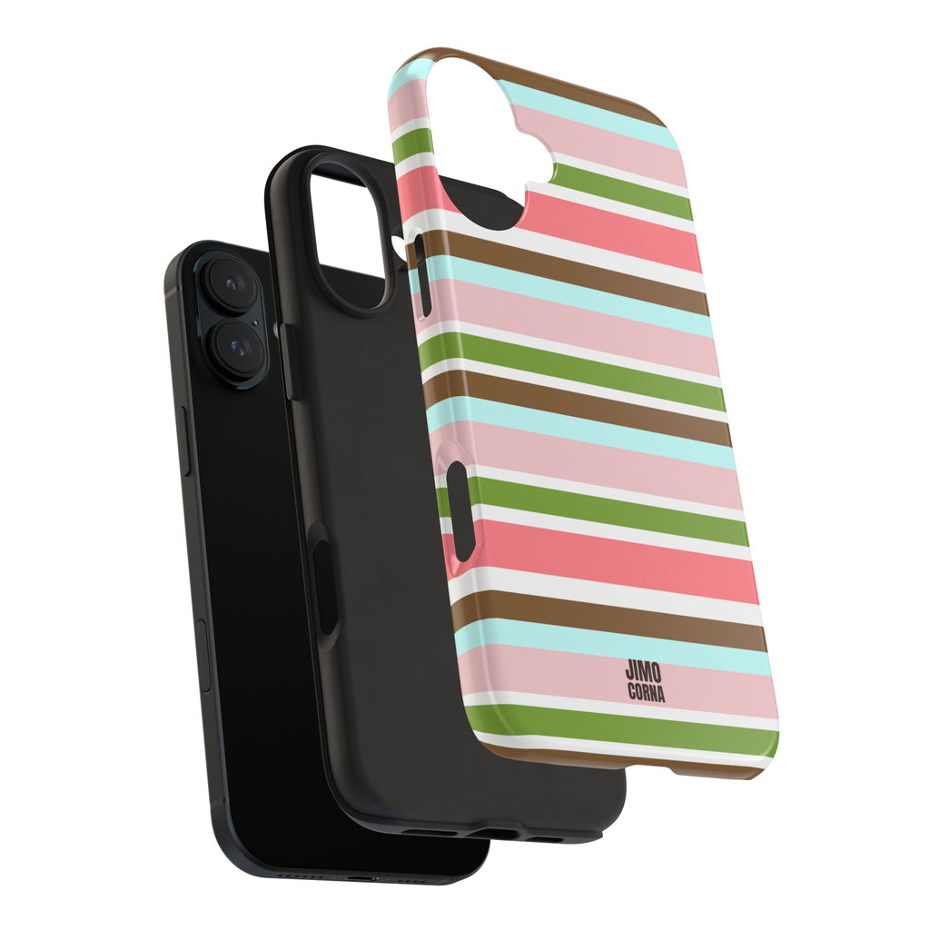 Sweet Candy Stripes iPhone Case