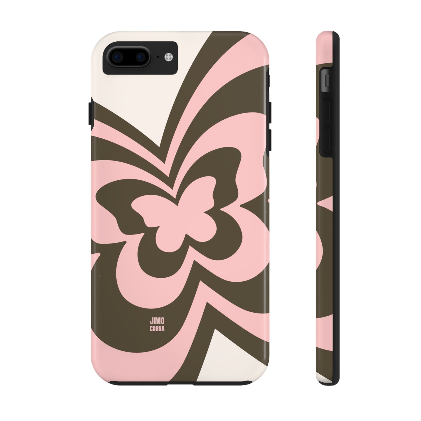 Pink Retro Butterfly