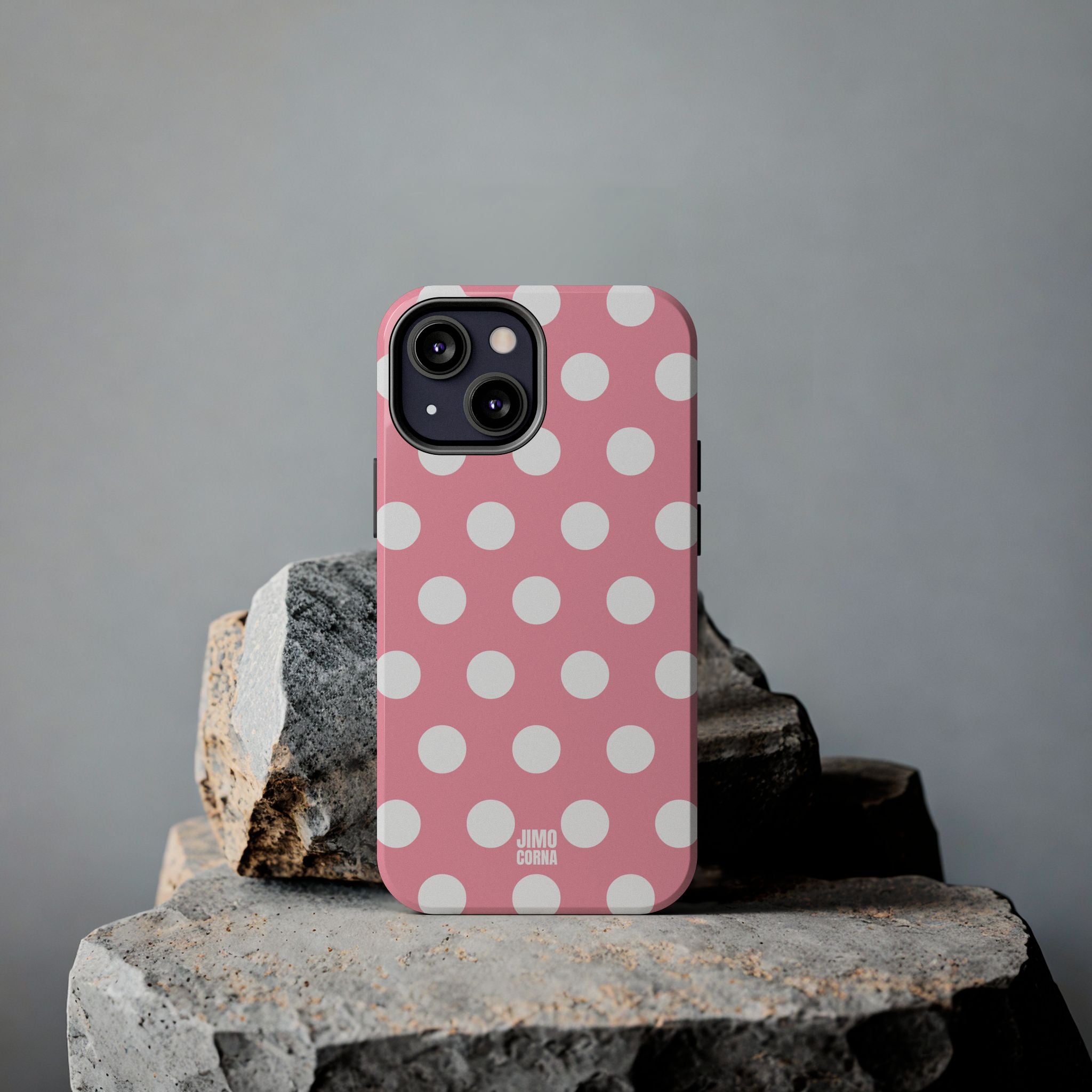 Big Polka Dot | Pink and White
