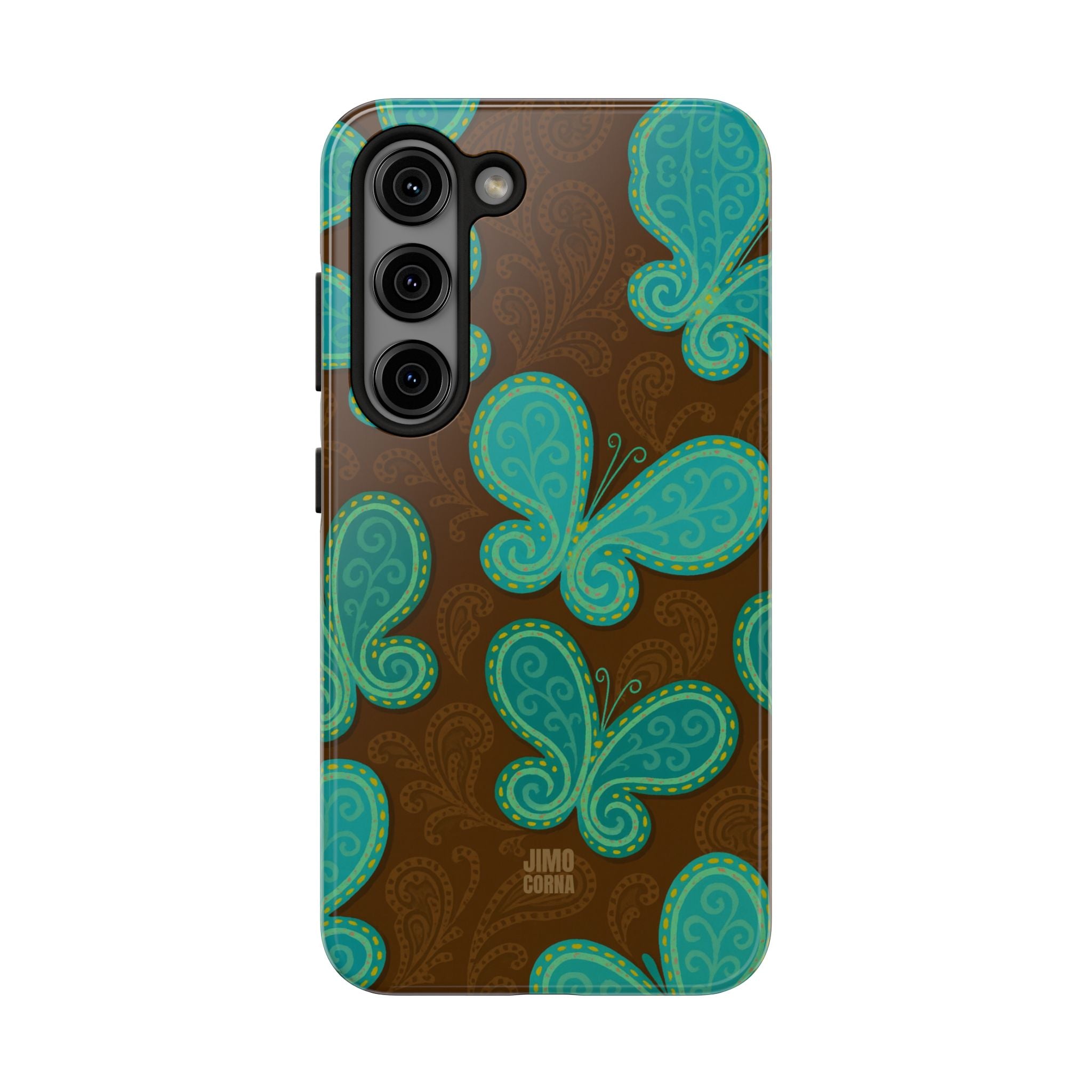 Cocoa Breeze Butterflies Samsung Galaxy Case