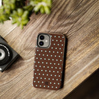 Polka Dot | Brown and Blue