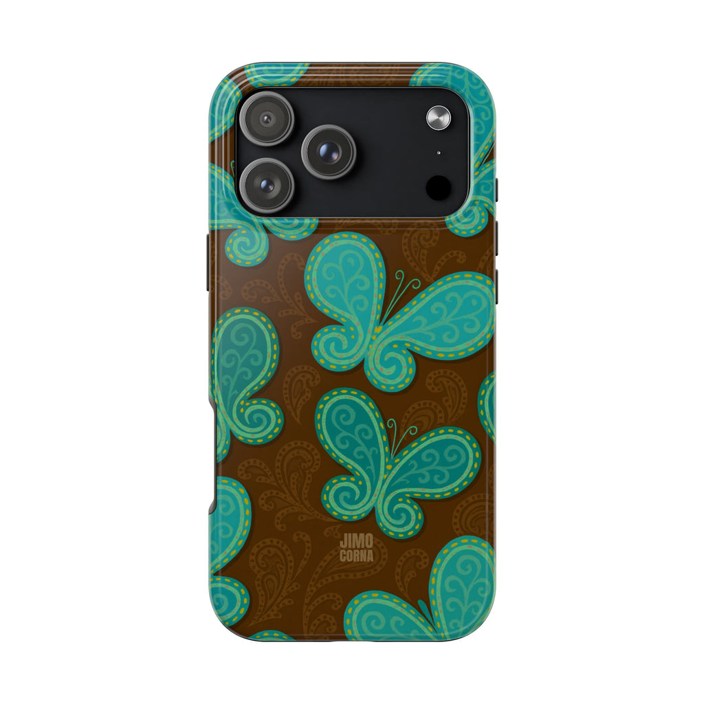 Cocoa Breeze Butterflies iPhone Case