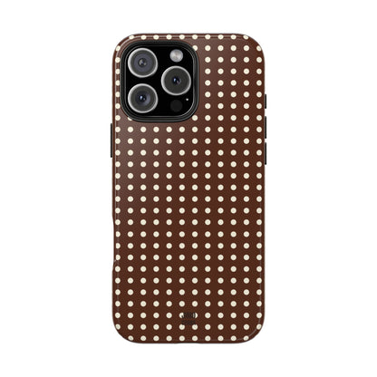 Brown Polka Dot