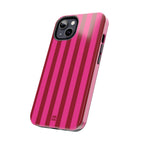 Strawberry Burst Bold Stripes