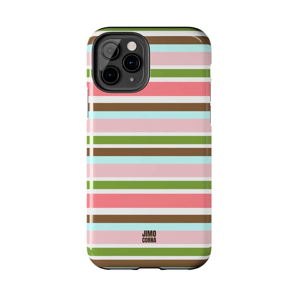 Sweet Candy Stripes iPhone Case