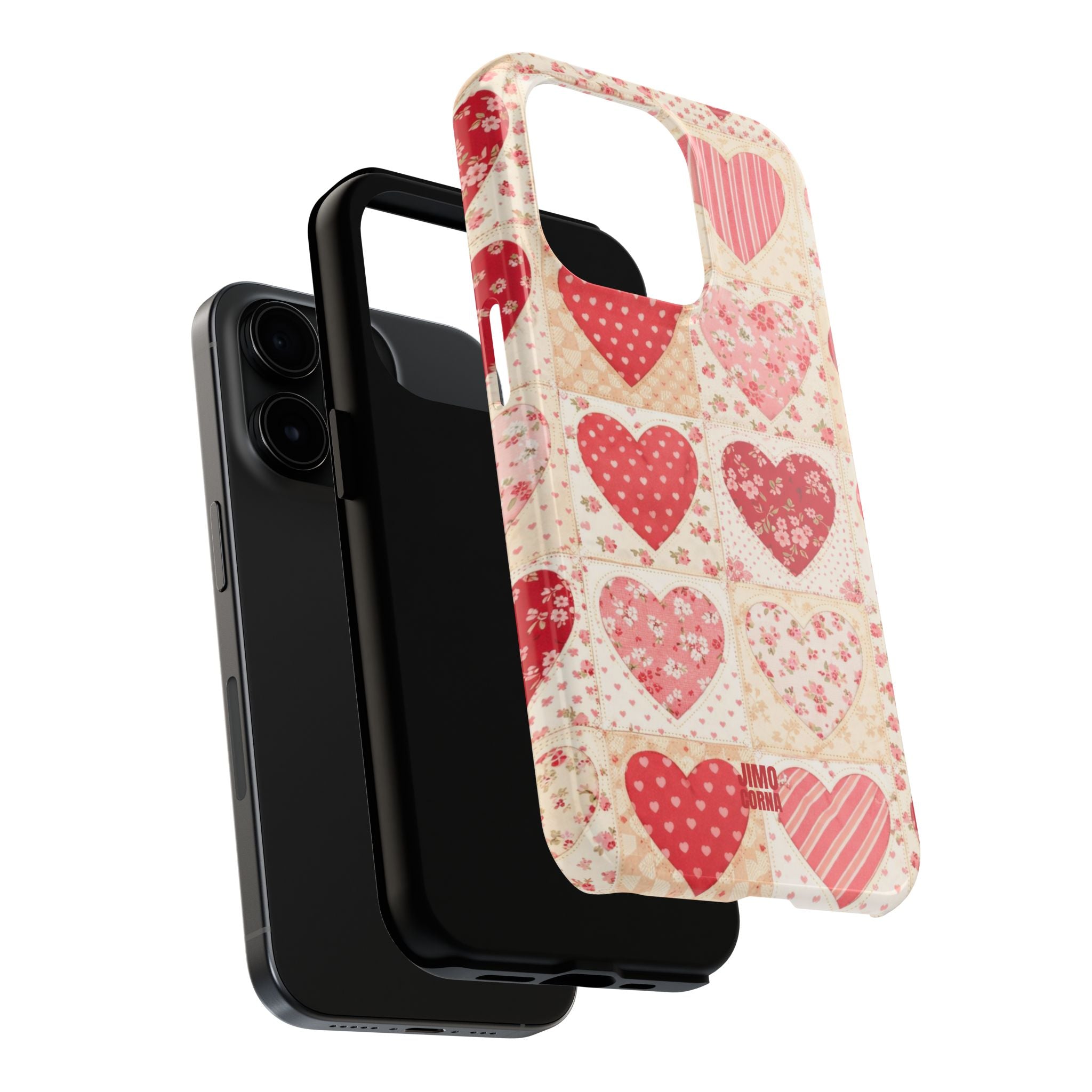 Sweetheart Patchwork iPhone Case