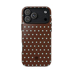 Polka Dot | Brown and Blue