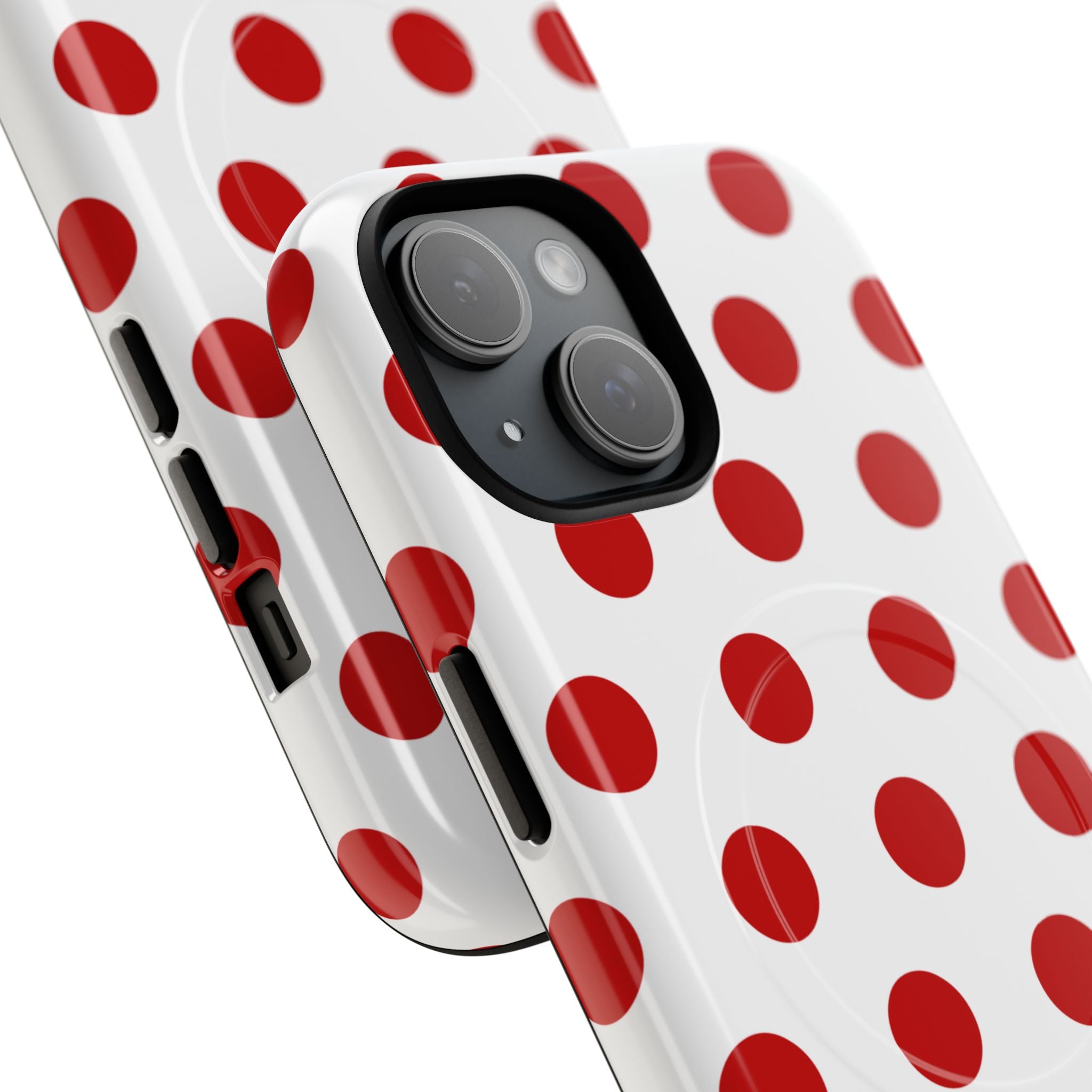 Big Polka Dot | White and Red