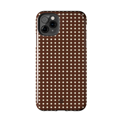 Brown Polka Dot