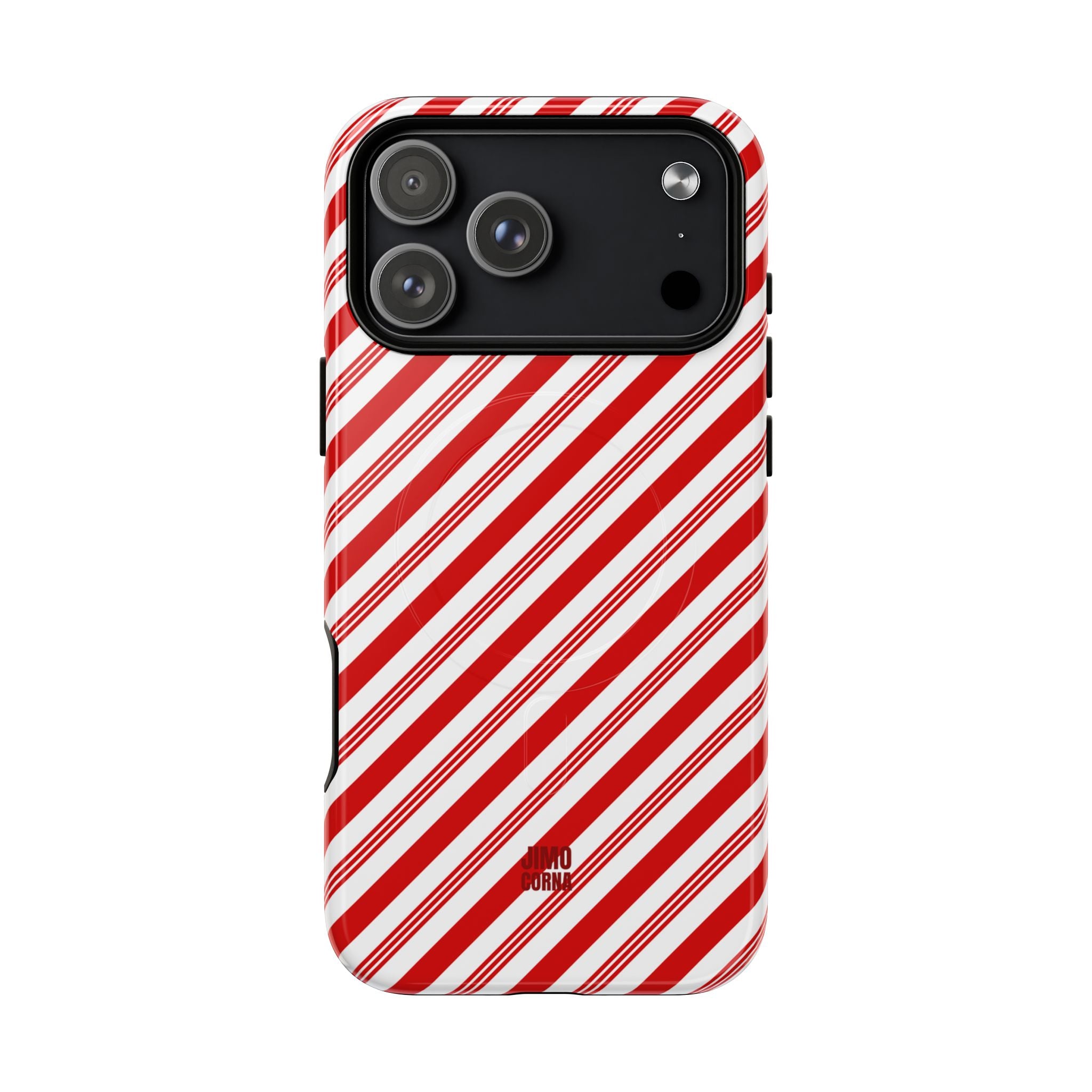 Candy Cane MagSafe iPhone Case