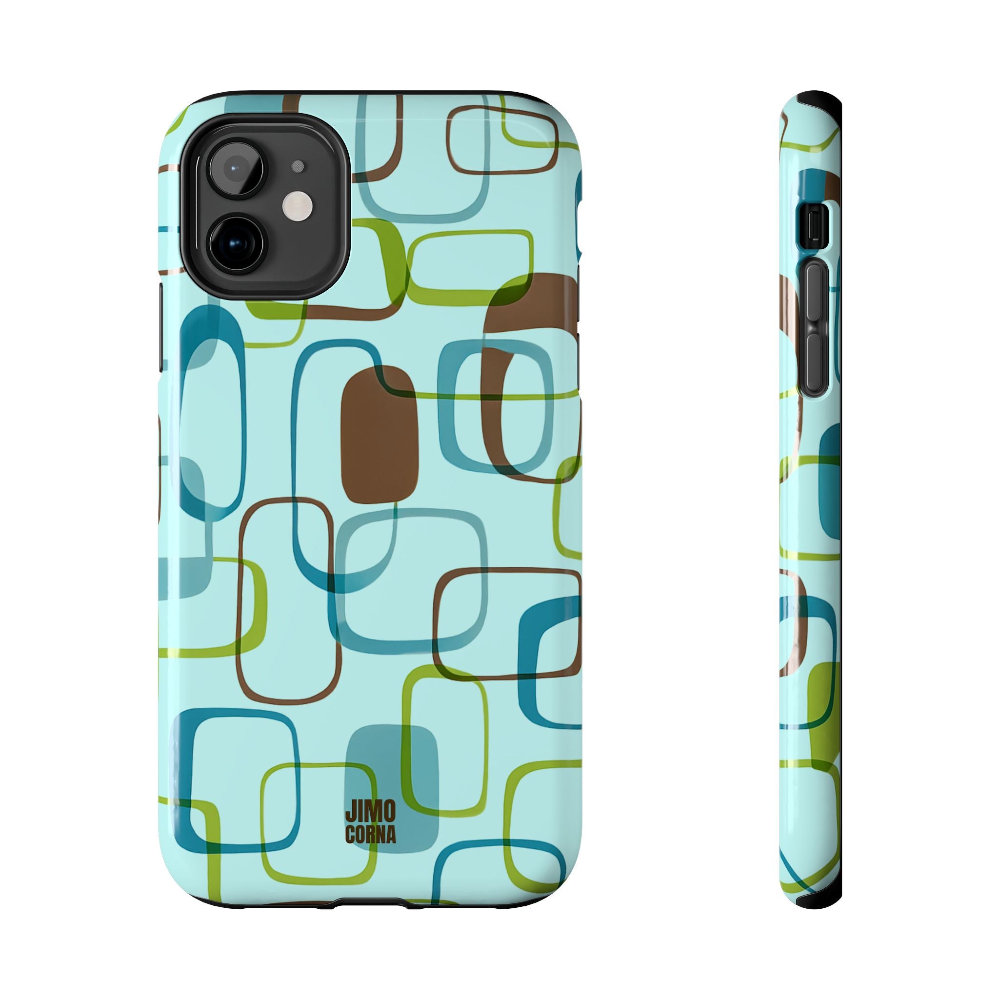Coast Blocks iPhone Case | Mint