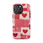 Patchwork Heart MagSafe iPhone Case