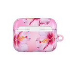 Pink Hibiscus AirPods Case